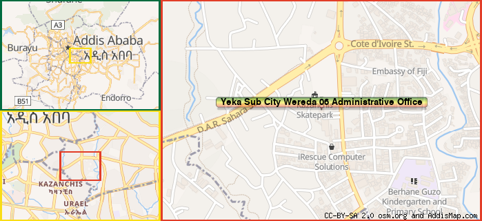 Map: How to find us.