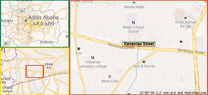 Map: How to find us.