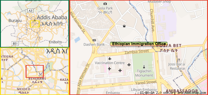 Map: How to find us.