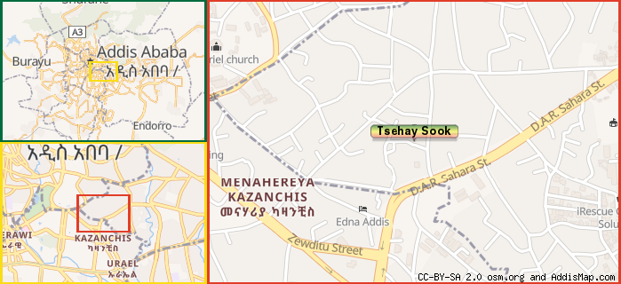 Map: How to find us.