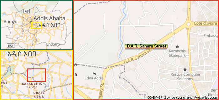 Map: How to find us.