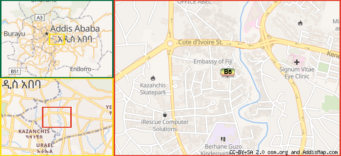 Map: How to find us.