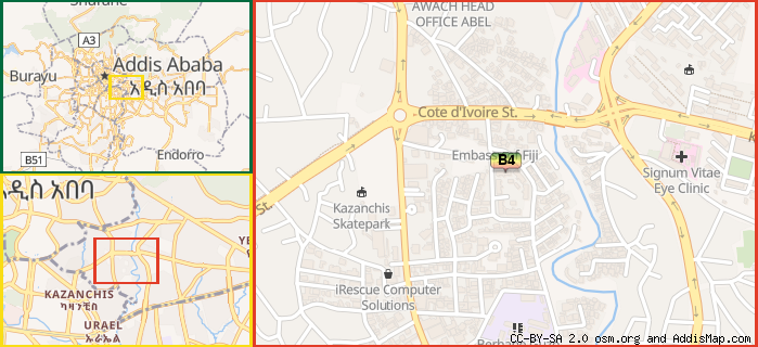 Map: How to find us.