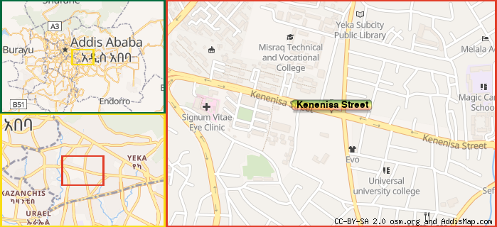 Map: How to find us.