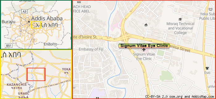 Map: How to find us.