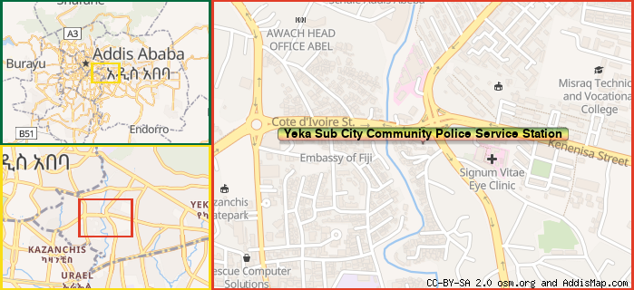 Map: How to find us.
