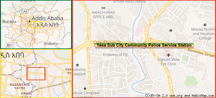 Map: How to find us.