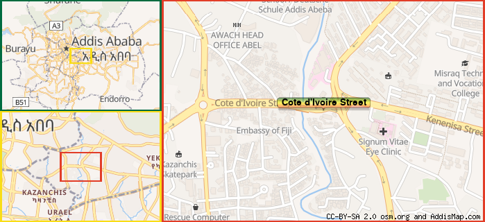 Map: How to find us.