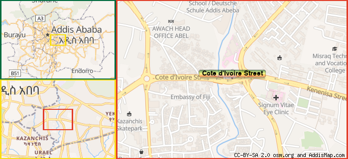 Map: How to find us.