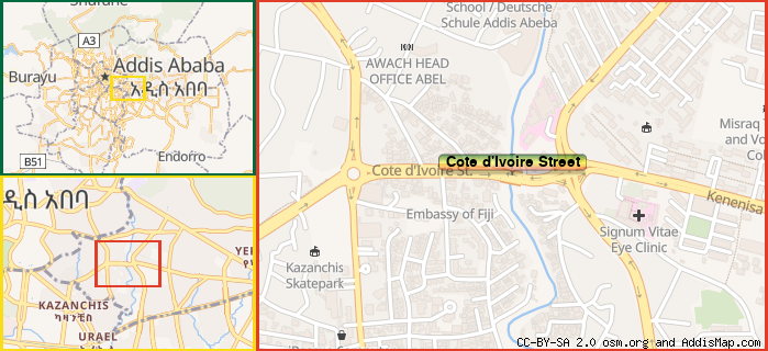 Map: How to find us.