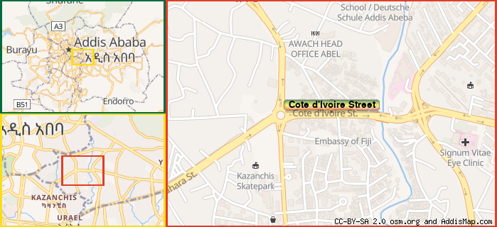 Map: How to find us.