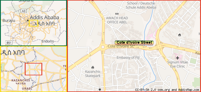 Map: How to find us.