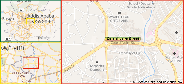Map: How to find us.
