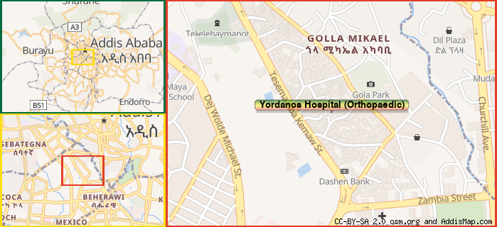 Map: How to find us.