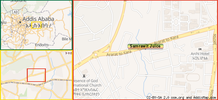 Map: How to find us.