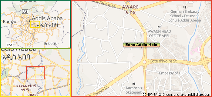 Map: How to find us.