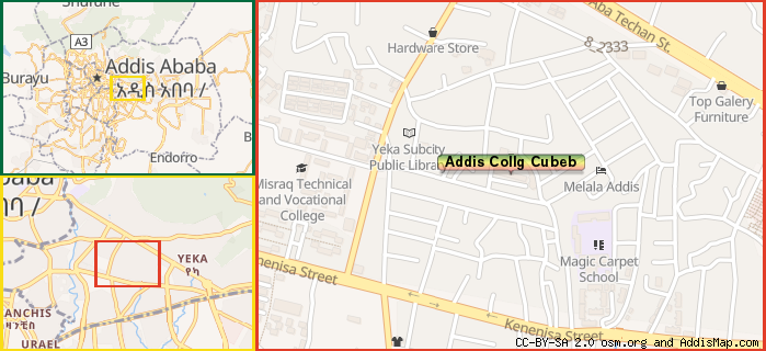 Map: How to find us.