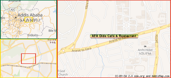 Map: How to find us.