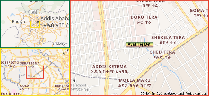 Map: How to find us.