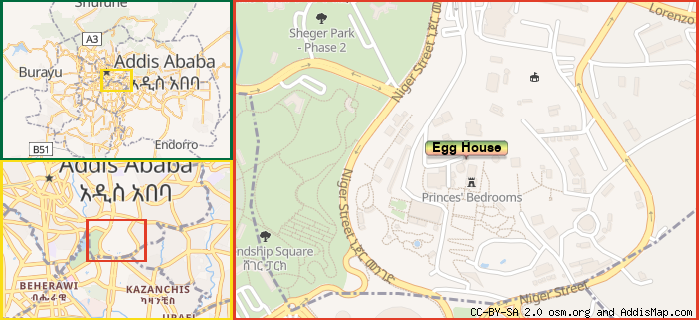 Map: How to find us.
