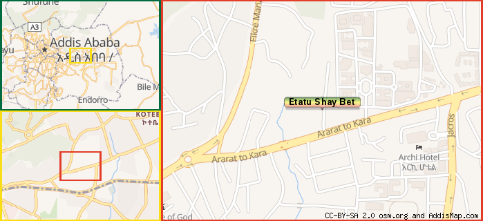 Map: How to find us.