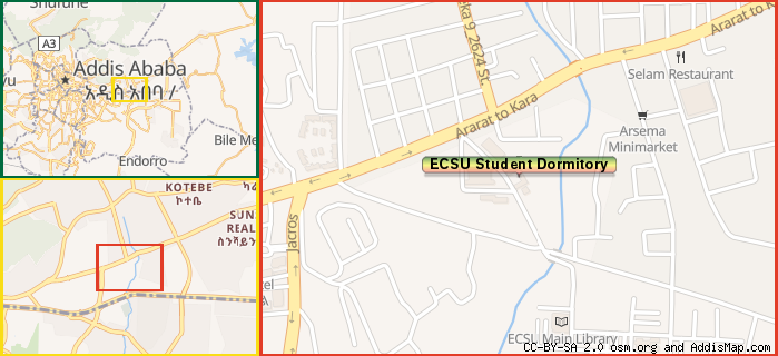 Map: How to find us.