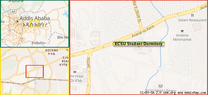 Map: How to find us.