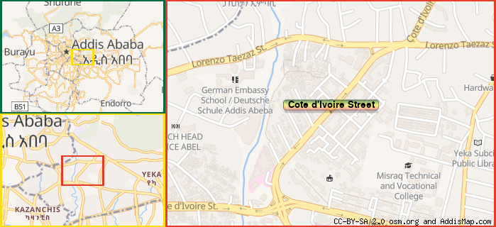Map: How to find us.