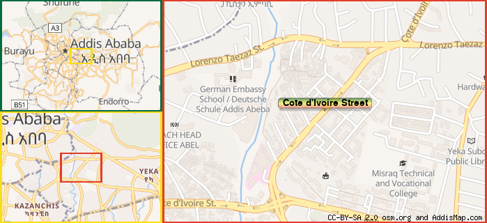 Map: How to find us.