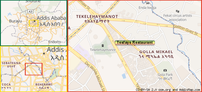 Map: How to find us.