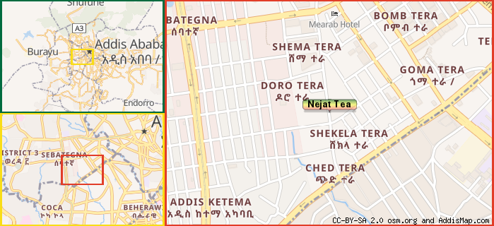 Map: How to find us.