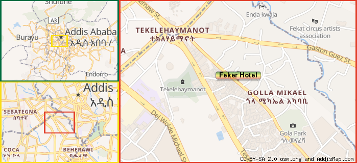 Map: How to find us.