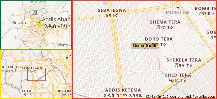 Map: How to find us.