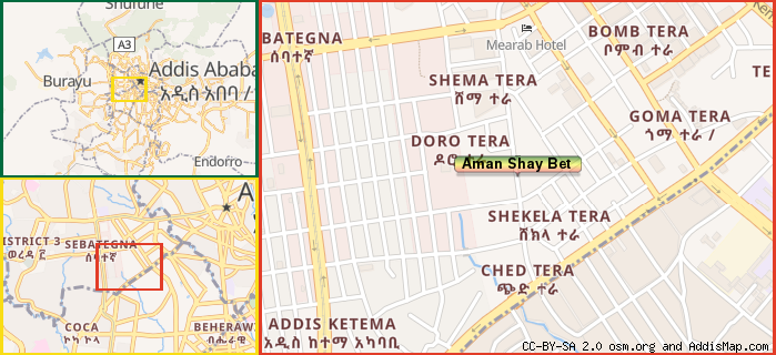 Map: How to find us.