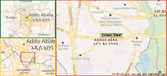 Map: How to find us.
