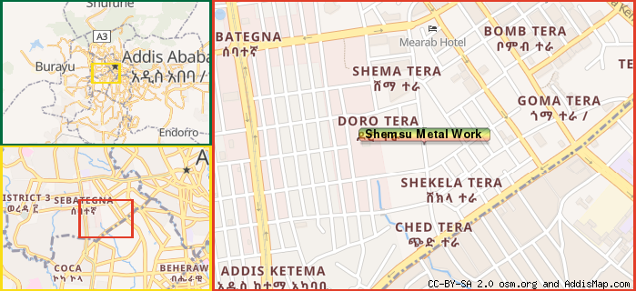 Map: How to find us.