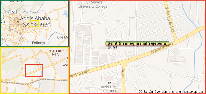 Map: How to find us.
