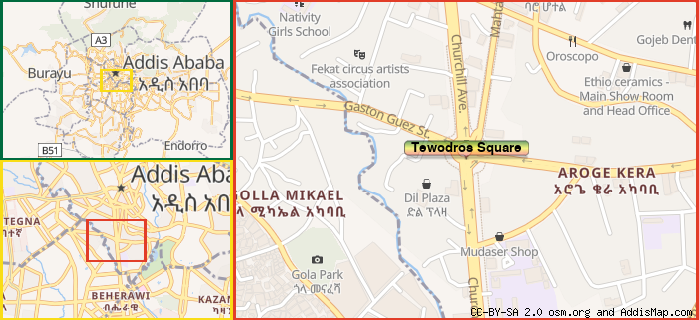 Map: How to find us.