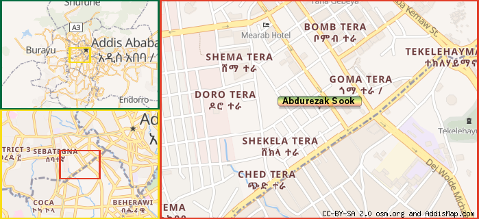 Map: How to find us.