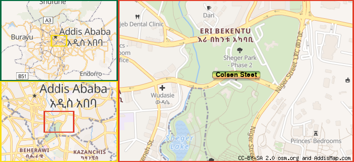 Map: How to find us.