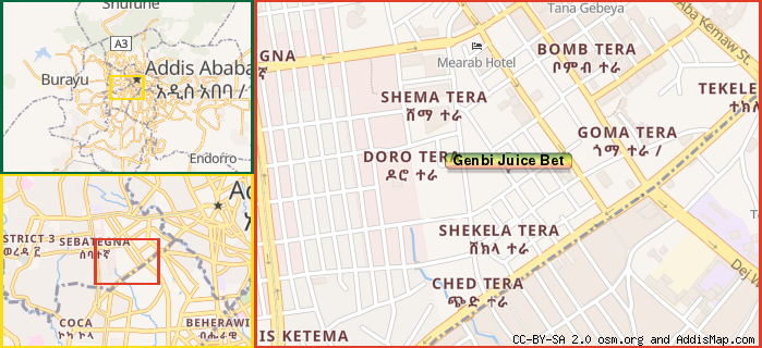 Map: How to find us.