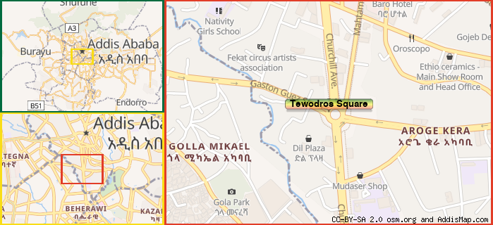 Map: How to find us.