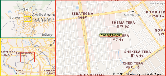 Map: How to find us.