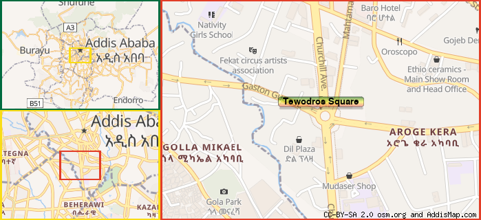 Map: How to find us.