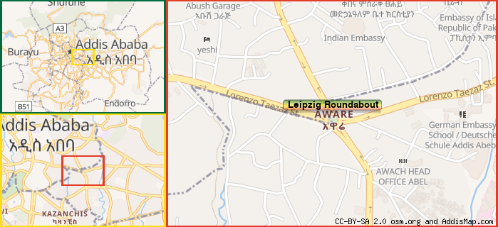 Map: How to find us.