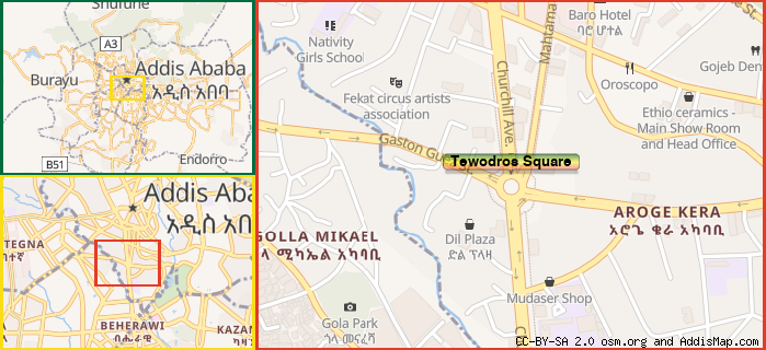 Map: How to find us.