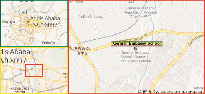 Map: How to find us.
