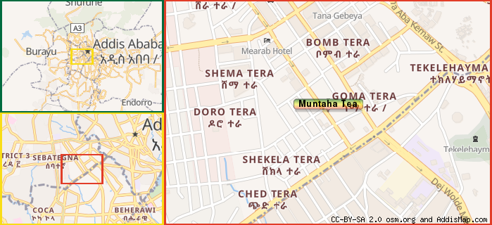 Map: How to find us.
