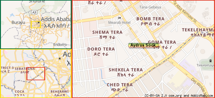 Map: How to find us.
