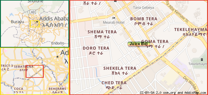 Map: How to find us.